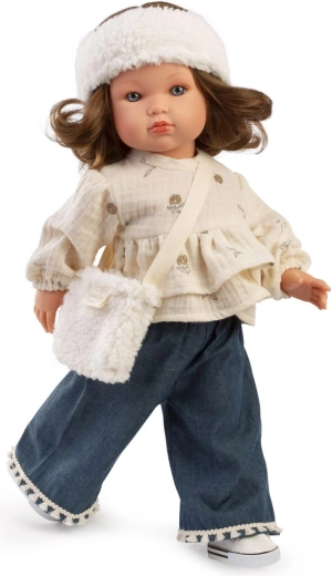 Antonio Juan Bella realistisk dukke med fuld vinylkrop 45 cm