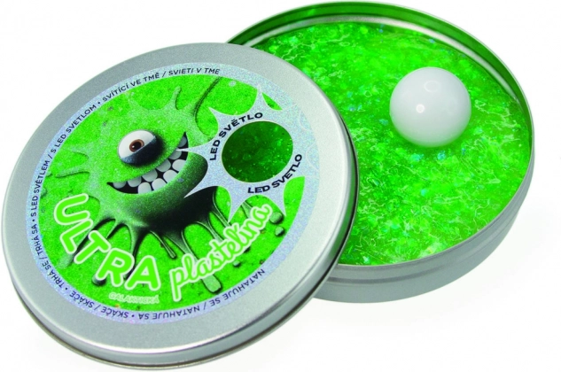Ultraplastelina med LED-lys, 80g
