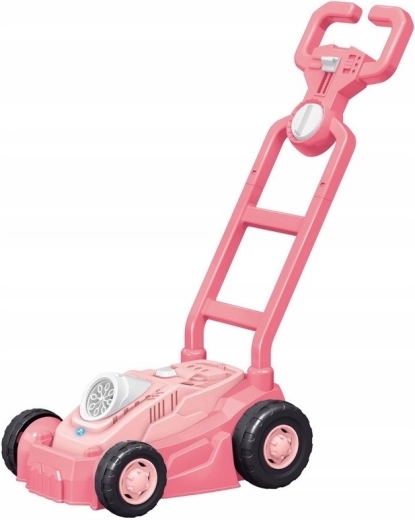 Pink boblegræsslåmaskine til børn