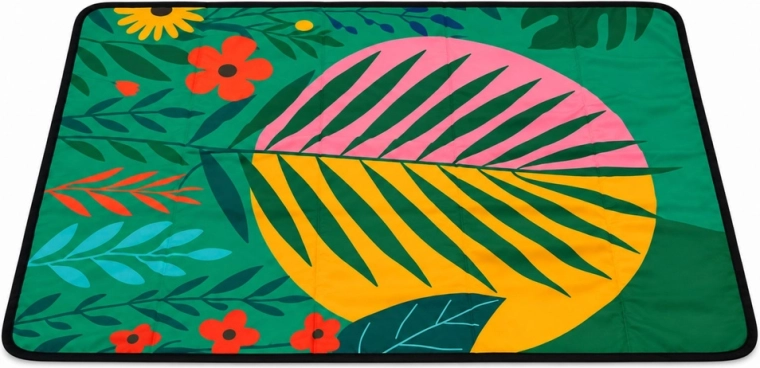 Tropisk farverigt design