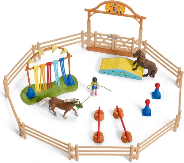 SCHLEICH Farm World® 42481 Agilitytræning til pony