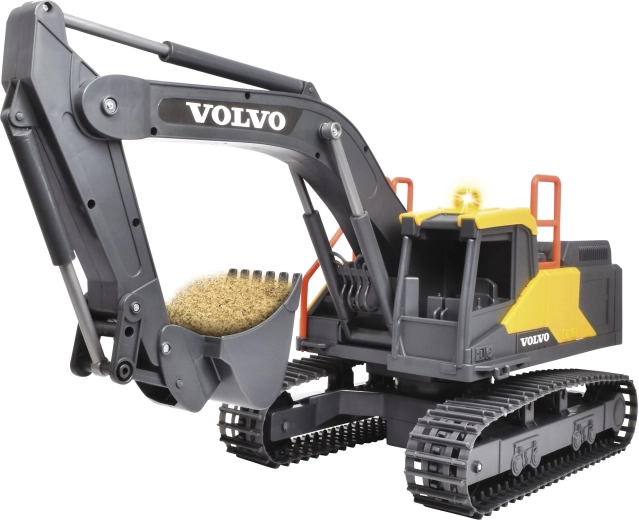 RC gravemaskine VOLVO med lys og lyd