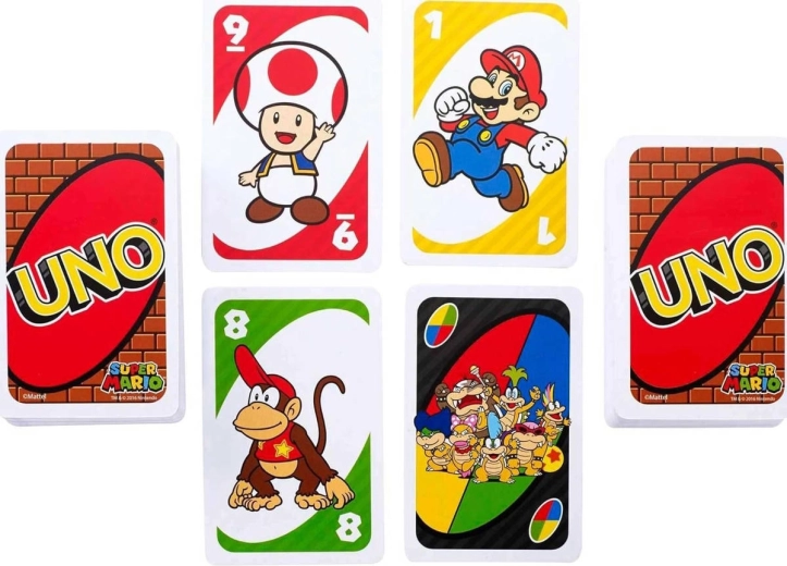 Det populære UNO i Super Marios verden