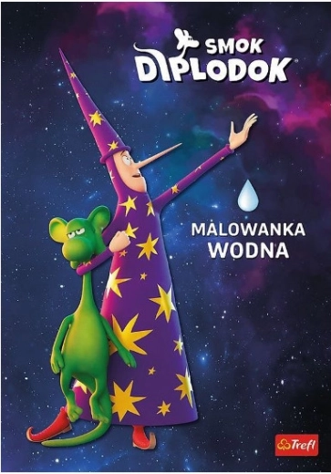 Smok Diplodok – vandmalebog