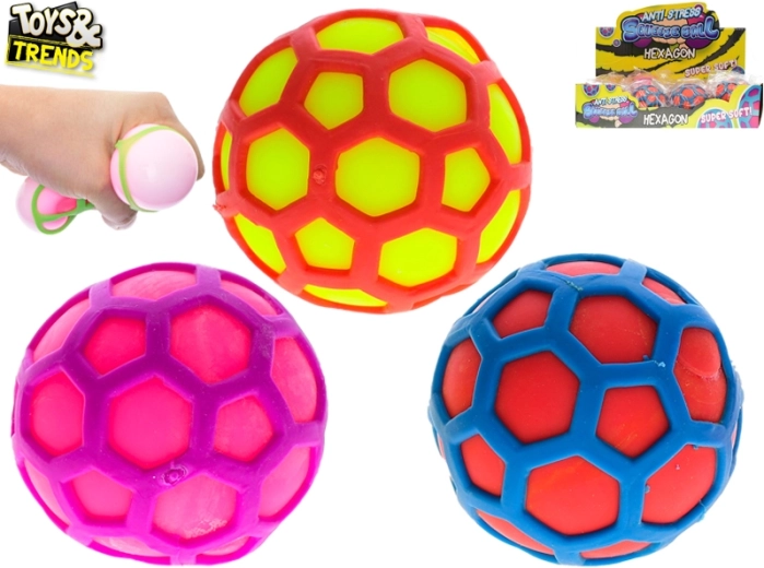 Stretch anti-stress bold Hexagon – Toys&Trends