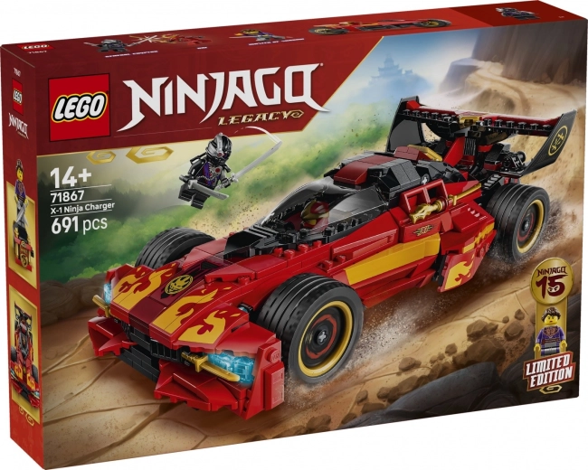 LEGO NINJAGO Ninja-racer X-1 – 15-års jubilæum