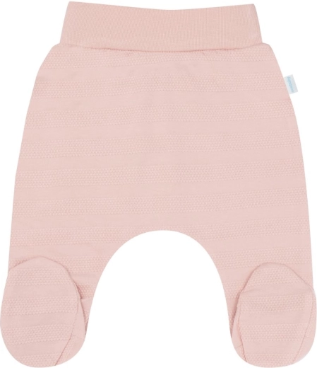 Bukser med fødder og blød kant