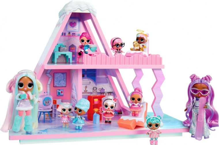 L.O.L. Surprise Winter Snow Chalet dukkehus
