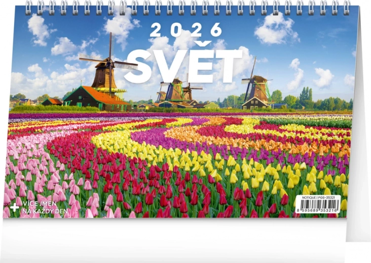 Bordkalender Verden 2026