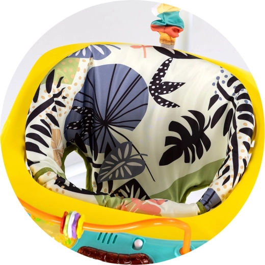 Komfortabelt, højdejusterbart sæde