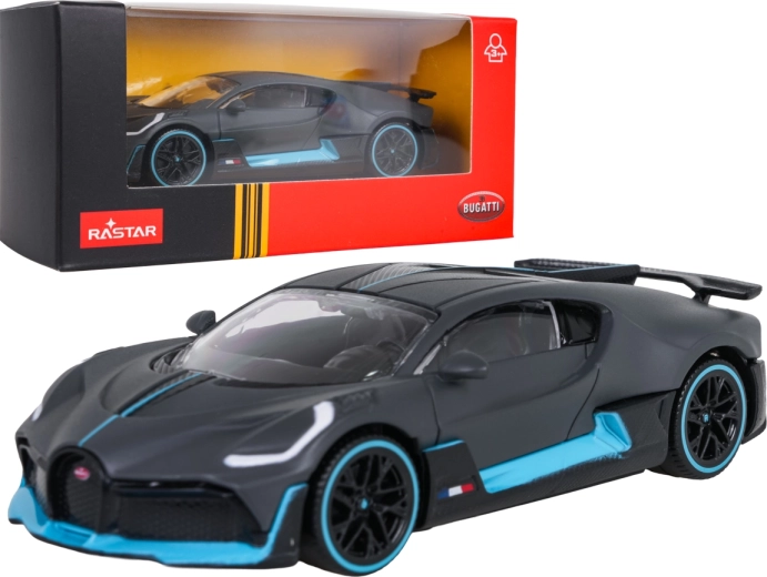 Metalmodelbil Bugatti Divo RASTAR i størrelsesforholdet 1:43
