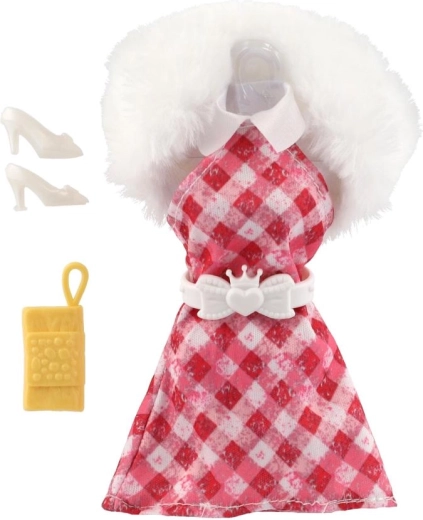 Komplet outfit med sko og håndtaske