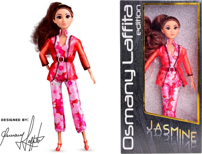 Dukken Jasmine med led i 31 cm – limited edition OSMANY LAFFITA