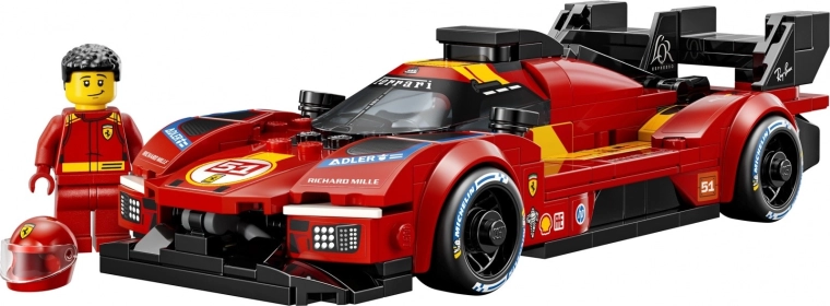 Autentiske racerdetaljer på Ferrari 499P