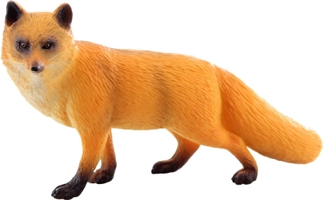 Plastfigur af ræv