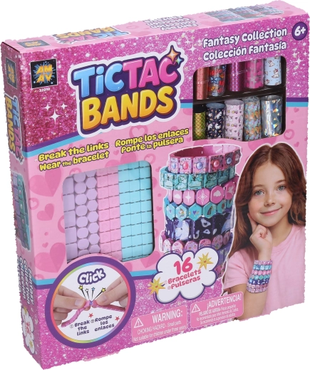TICTAC BANDS sæt til fremstilling af armbånd Fantasy-kollektionen - 16 stk.