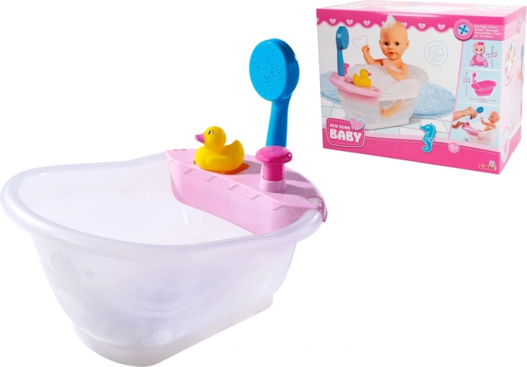 Badekar til dukken New Born Baby