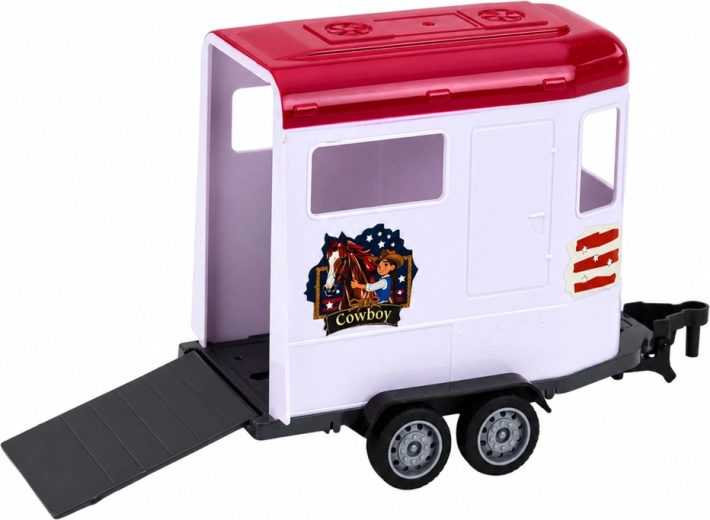 Trailer med rampe for nem pålæsning