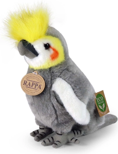 Plys cockatiel 18 cm miljøvenlig