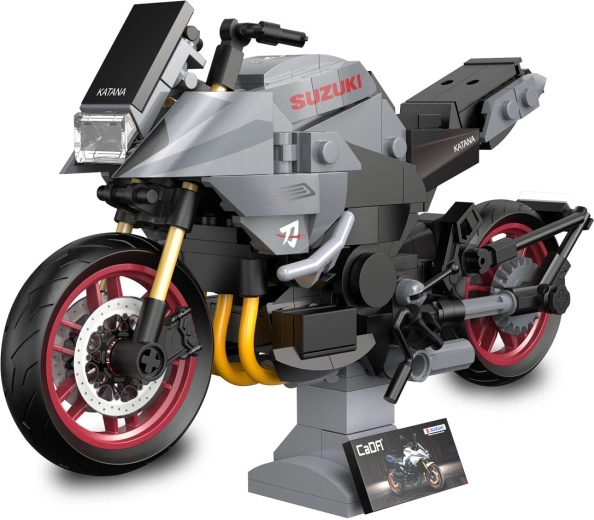 CaDA Suzuki Katana byggesæt 1:12 grå