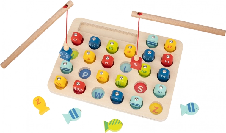 Træfiskespil Lære bogstaver Tooky Toy