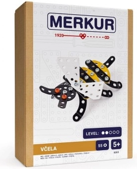 Byggesæt Merkur bi – metalmodel til børn