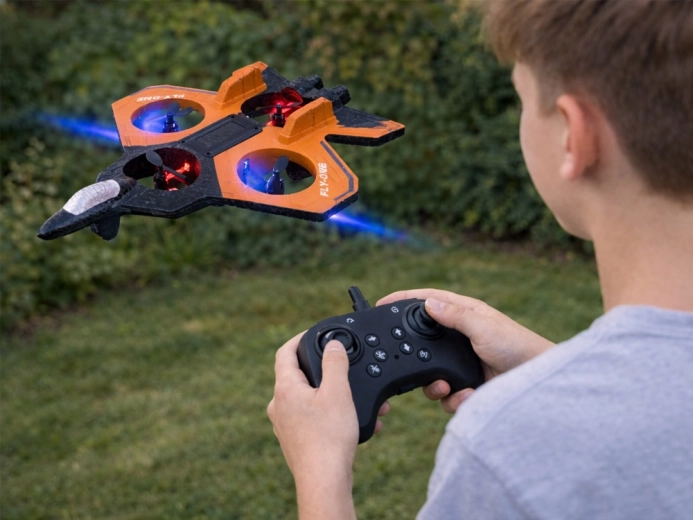 LED-belysning og 360° akrobatik