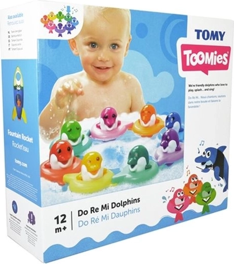 TOMY Toomies musikalske delfiner til badet