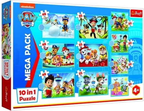 Puslespil Paw Patrol Trefl 10i1