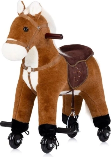 Chipolino plyshest med hjul med lyde