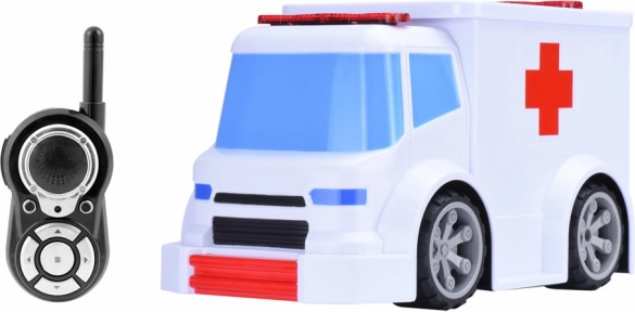 RC ambulance med stemmestyring 1:24