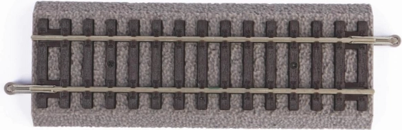 Piko lige spor G115 med ballast, H0