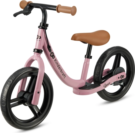 Kinderkraft løbecykel Space deep dark pink