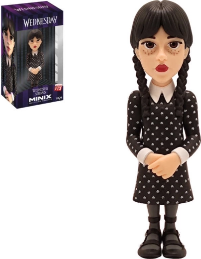 Minix samlerfigur Wednesday Addams (Netflix) - 1 stk.