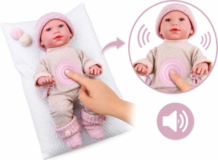 Interaktive lyde som en rigtig baby
