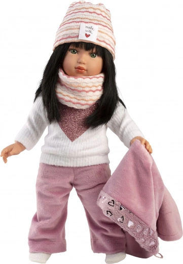 Vinteroutfit til dukke 40 cm