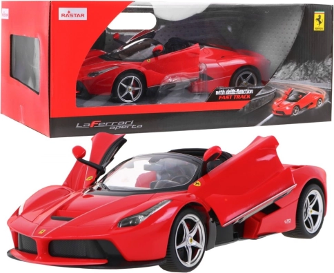 Rastar Ferrari LaFerrari Aperta 1:14 fjernstyret bil 2,4 GHz – Rød