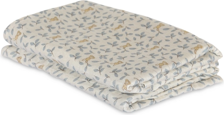 NUUROO josefine musselin-bambusbleer bunny leaf - 2 stk.