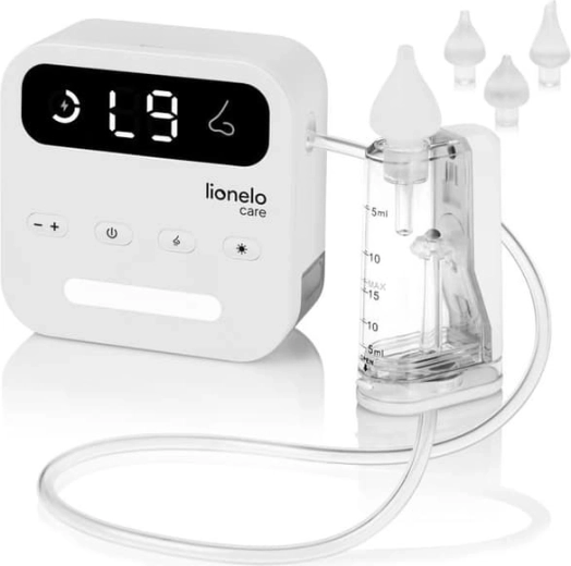 Lionelo Baby Air Flow trådløs næseaspirator til slim