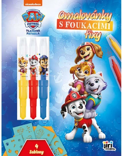 Malebog med pustetuscher Paw Patrol / Paw Patrol