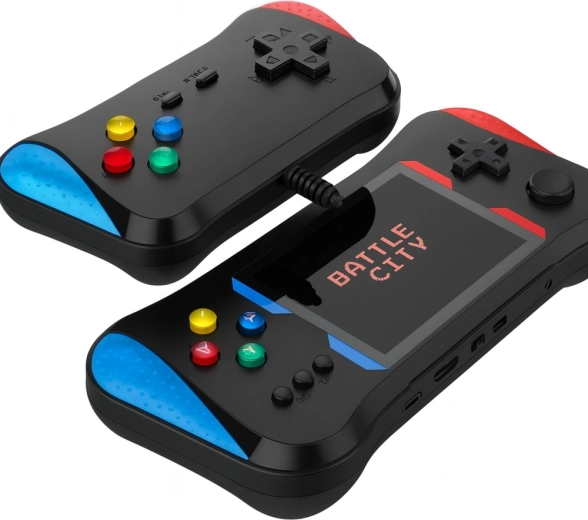 Spil for to med medfølgende gamepad