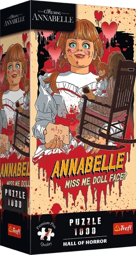 Trefl Premium Plus puslespil Hall of Horror: Annabelle 1000 brikker