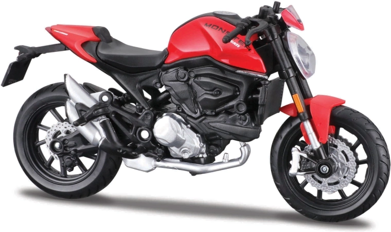 Maisto motorcykel Ducati Monster rød 1:18