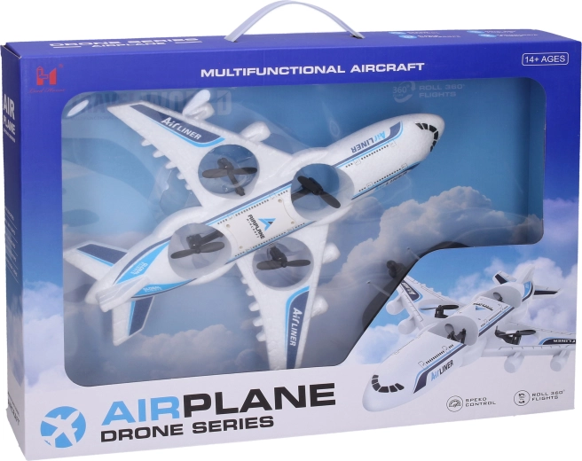 RC-dronefly på fjernbetjening 2,4 GHz 31 × 28 × 6 cm - 1 stk