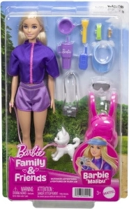 Barbie Malibu-rejsende med tilbehør