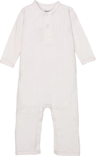 Lodger åndbar baby-heldragt Jumper Seersucker cloud dancer str. 56