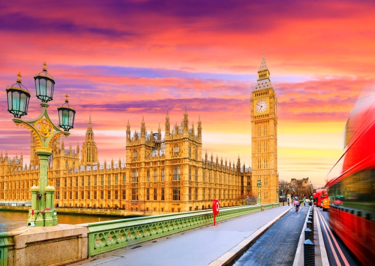 Puslespil Westminster Palace London 1000 brikker
