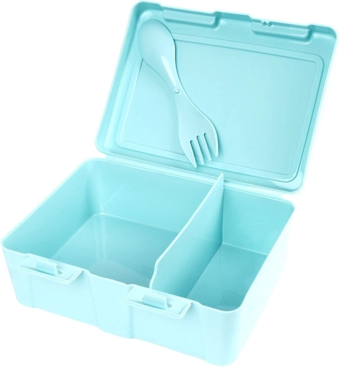 Integreret 2-i-1 spork altid ved hånden