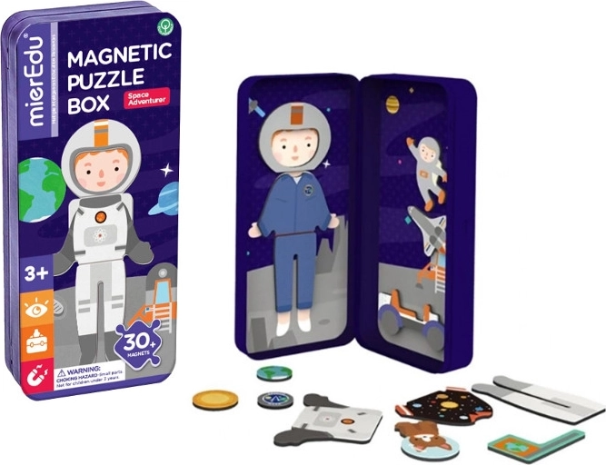 Rejsemagnetisk puslespil – Rumforskere