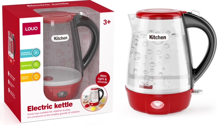 Børne-elkedel med lyseffekter Sparkys